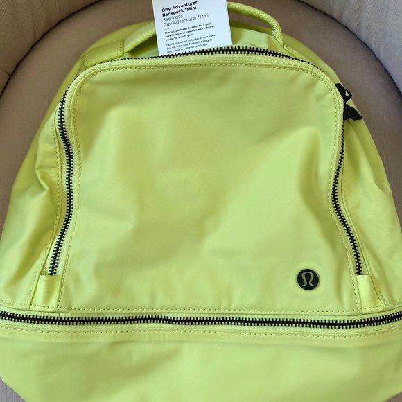 NEW Lululemon City Adventurer Backpack LEMON VIBE - Picture 5 of 9